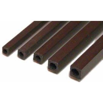 Kohlefaser-Rohr (Quadrat) 3.0x2.0x1000