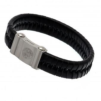 Celtic Single Plait Leather Bracelet
