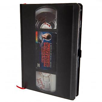 Fremde Dinge Premium Notebook VHS